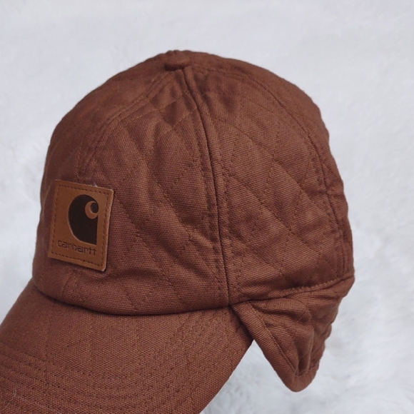 Carhartt Quilted Winter Hat With Ear Flaps - Picture 16 of 17